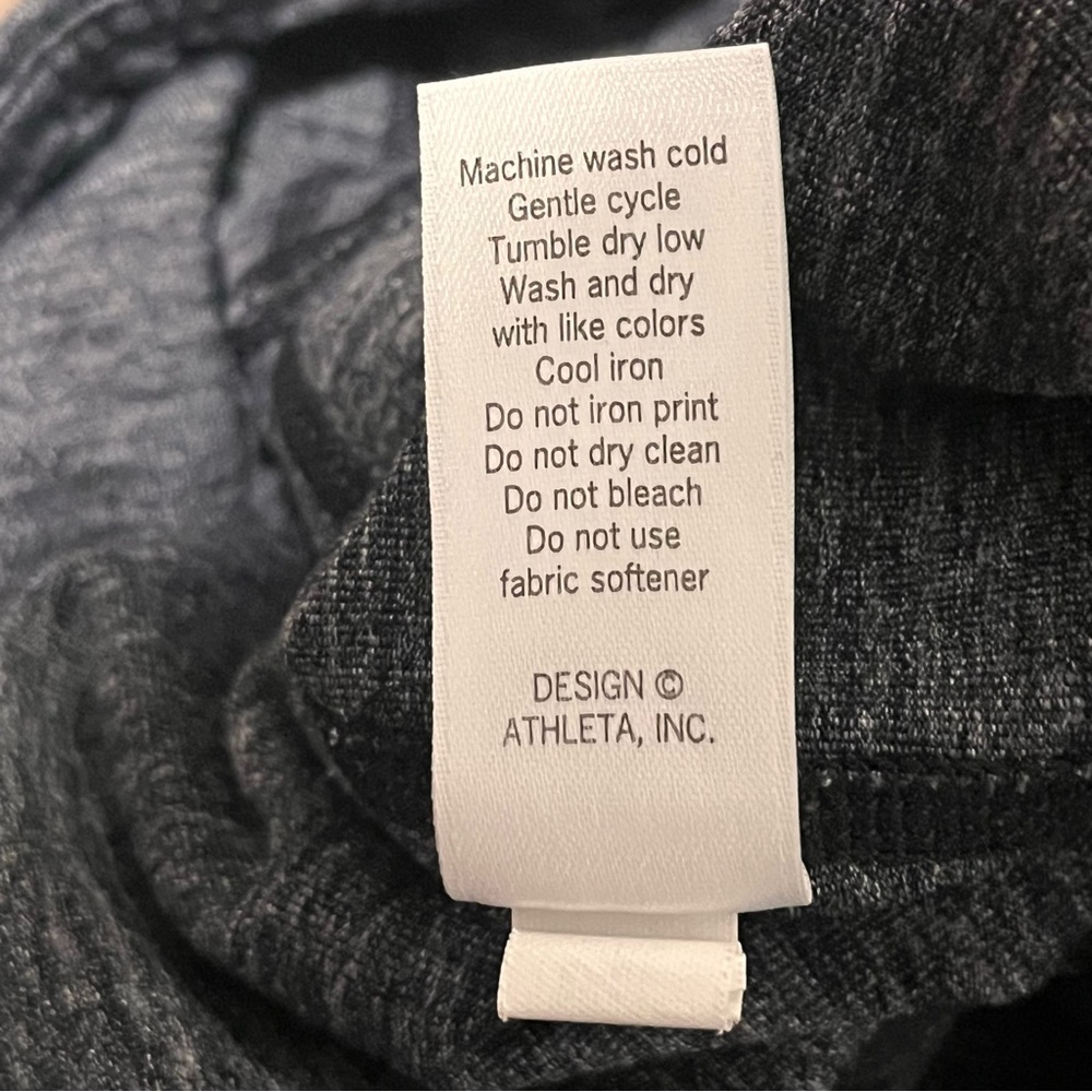 Athleta Chaturanga Capri Leggings Heathered Gray - Picture 11 of 12